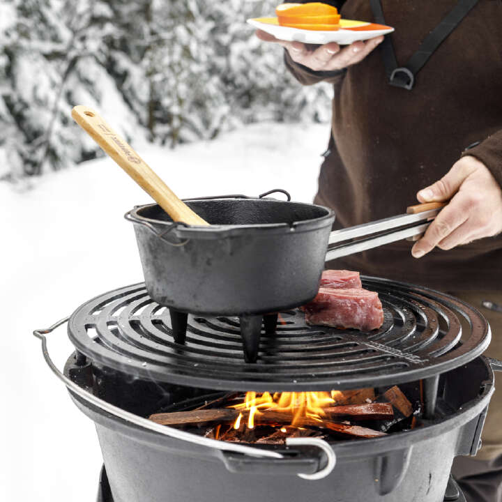 Petromax Feuertopf ft 1 mit Füßen 18 x 15 x 18 cm